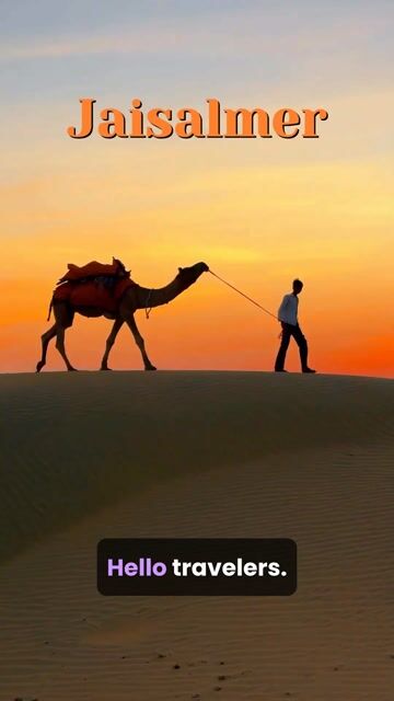 Jaisalmer Tour Package | Golden City Sightseeing | Desert Safari & Camel Ride | 2 Days Premium Rajasthan Tour