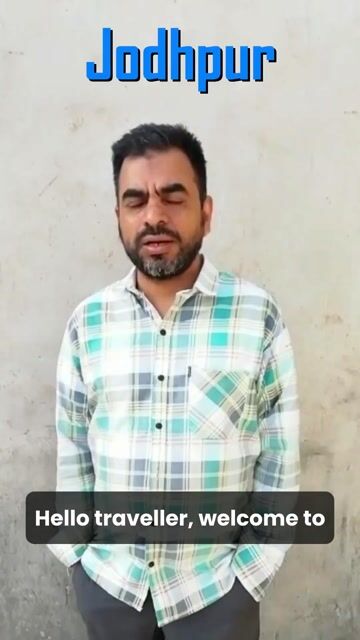 Blue city walk jodhpur tour guide with anshu bhai