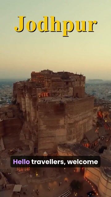 Jodhpur Blue City Heritage Tour | Mehrangarh Fort, Clock Tower & Royal Experience